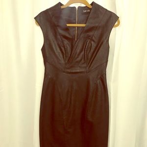 Fab’rik leather dress